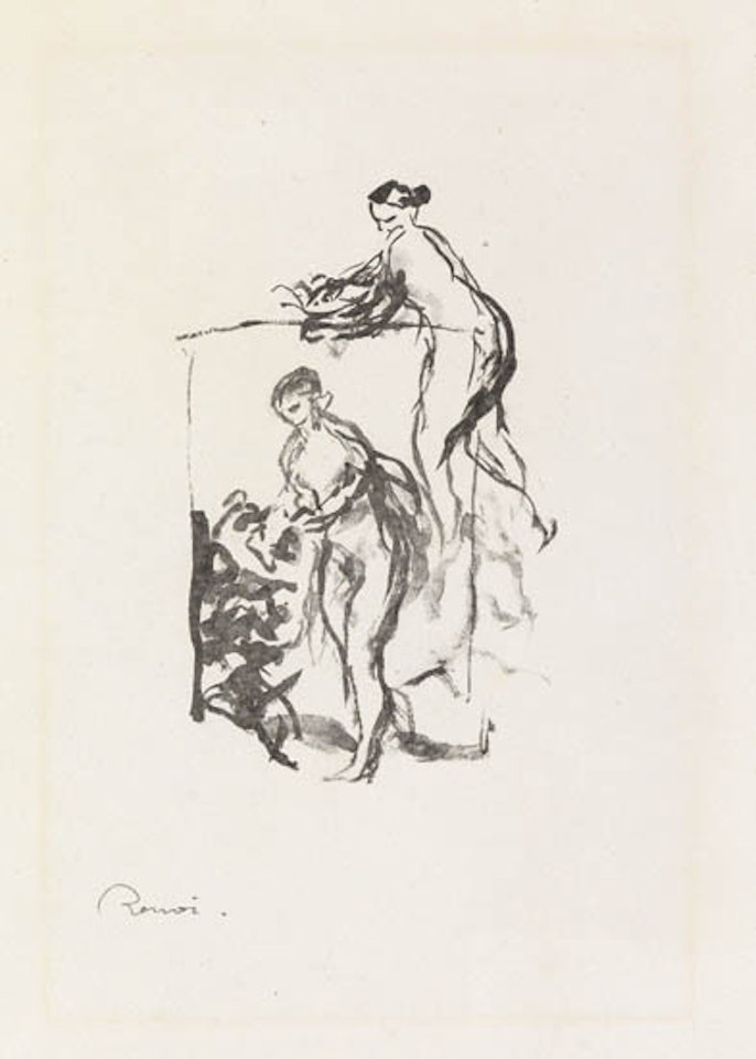 Femme au Cep de Vigne (3e variante) by Pierre-Auguste Renoir