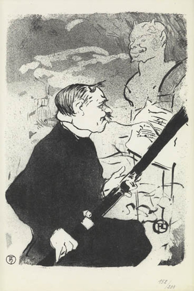 Pour Toi! by Henri de Toulouse-Lautrec