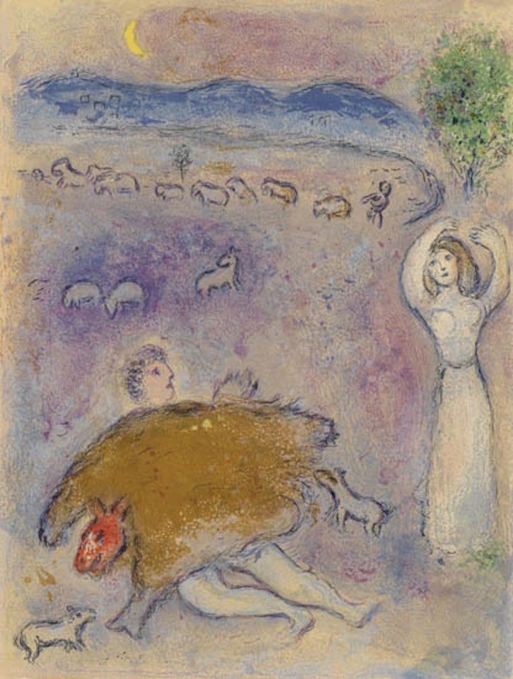 La Ruse de Dorcon by Marc Chagall