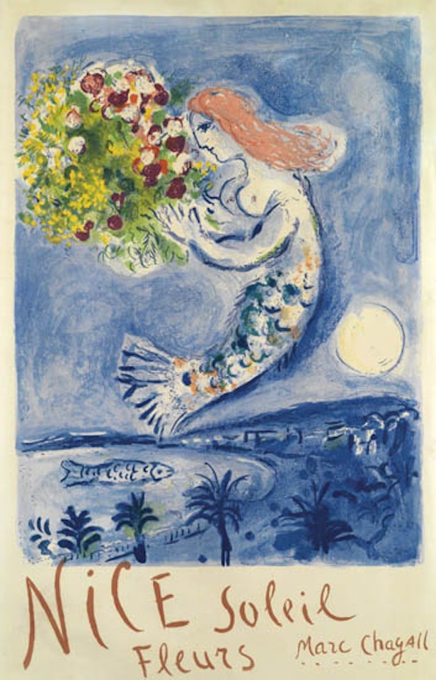 Le Baie des Anges by Marc Chagall