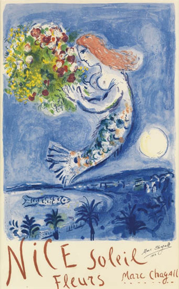 Le Baie des Anges by Marc Chagall