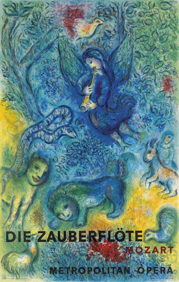The Magic Flute by Marc Chagall