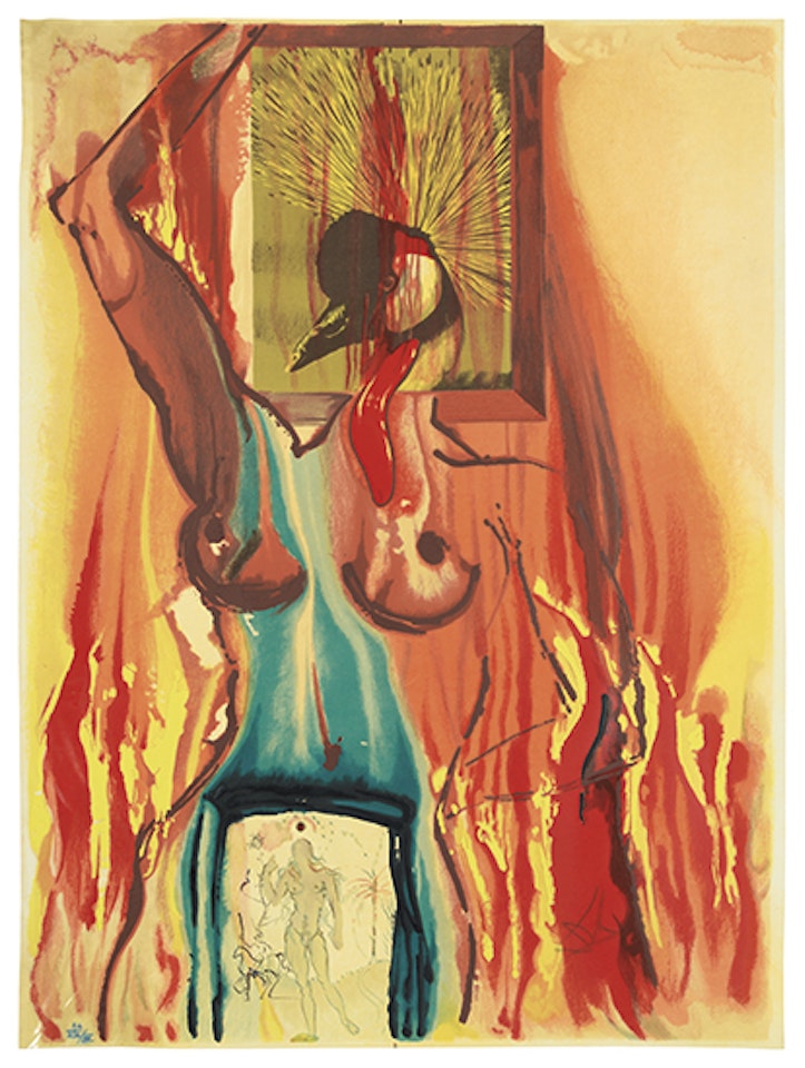 Le Phénix by Salvador Dali