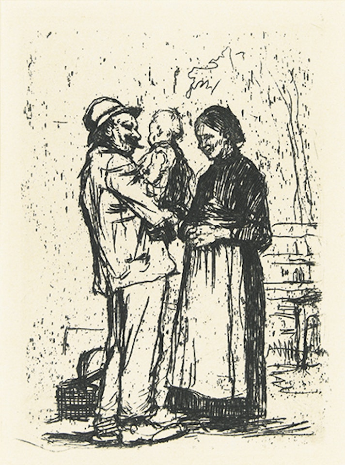 Begrüssung by Kathe Kollwitz