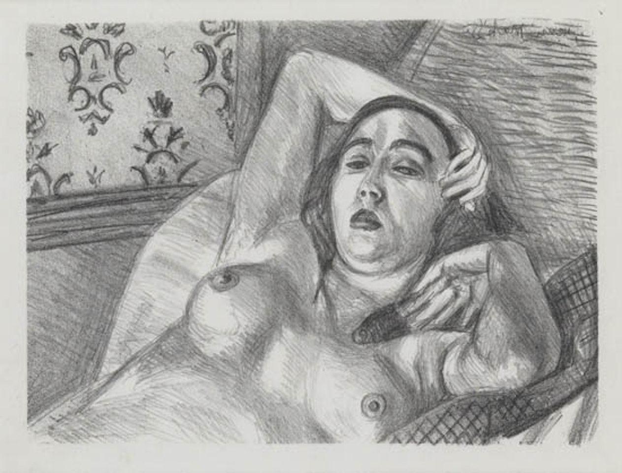 Le repos du Modèle by Henri Matisse