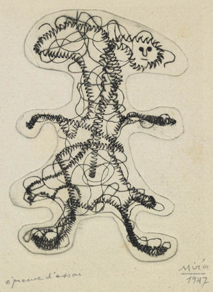 L'Antitête by Joan Miró