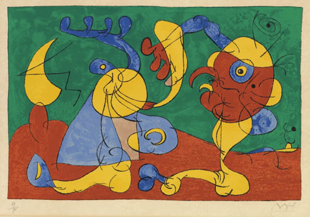 Ubu Roi by Joan Miró