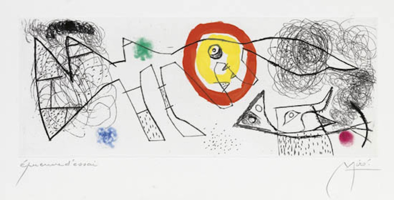 Poèmes et Chansons by Joan Miró