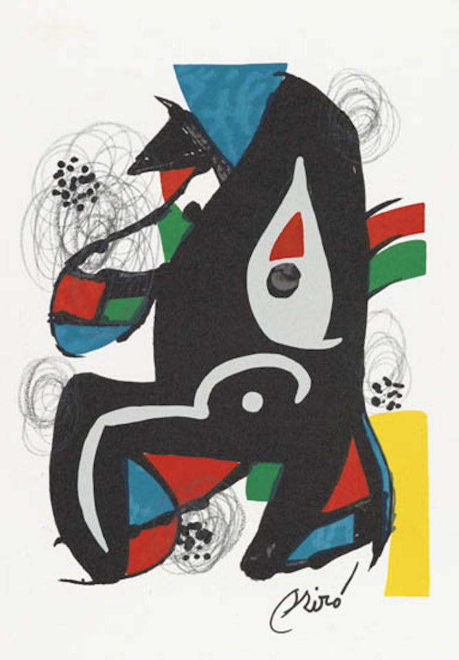 La Mélodie Acide by Joan Miró