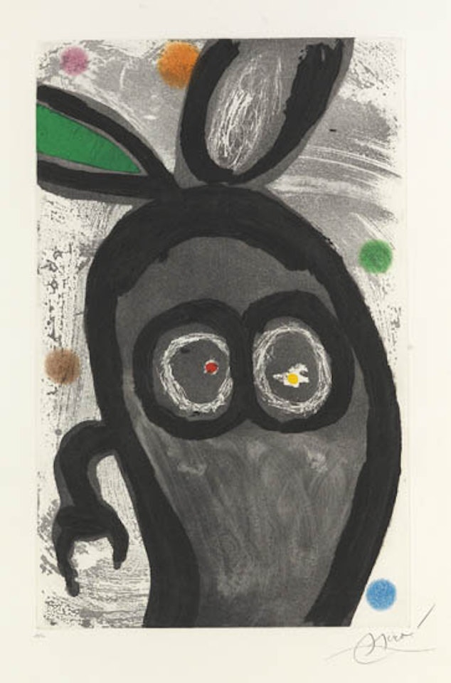 Le Roi des Lapins by Joan Miró