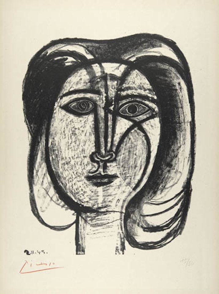 Tête de femme by Pablo Picasso