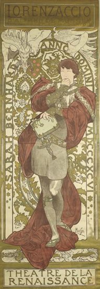 Lorenzaccio by Alphonse Mucha
