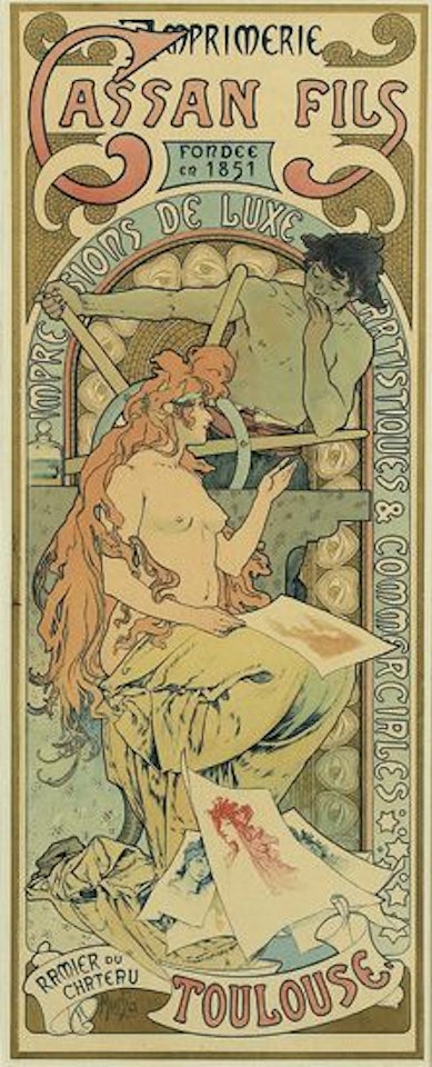 Cassan fils by Alphonse Mucha