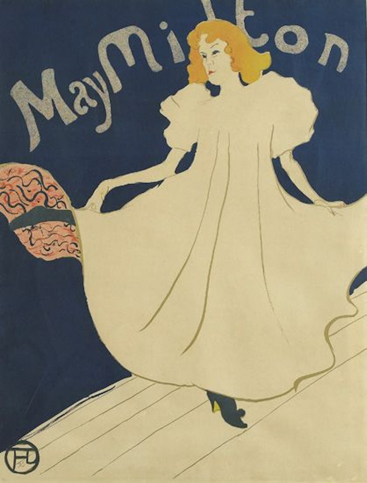 May Milton by Henri de Toulouse-Lautrec