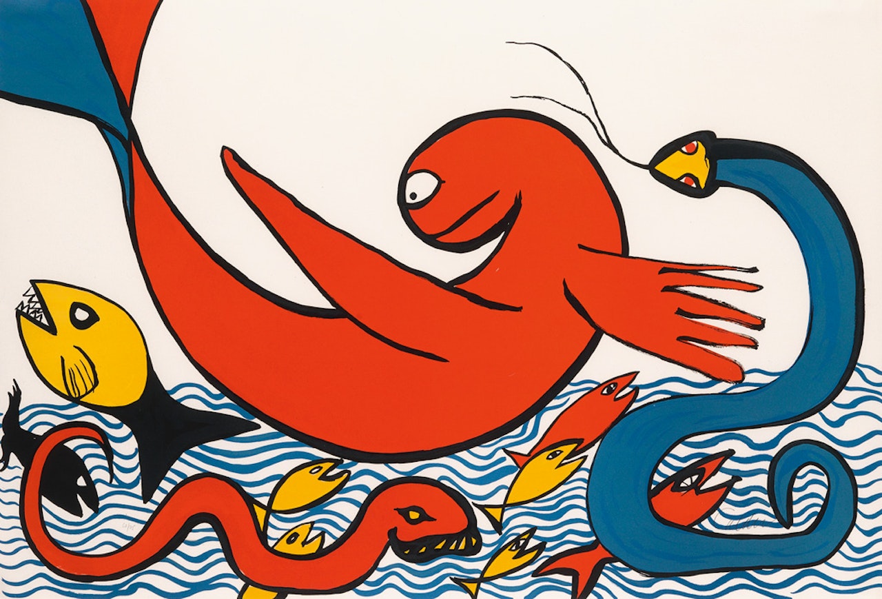 Dolphin by Alexander Calder