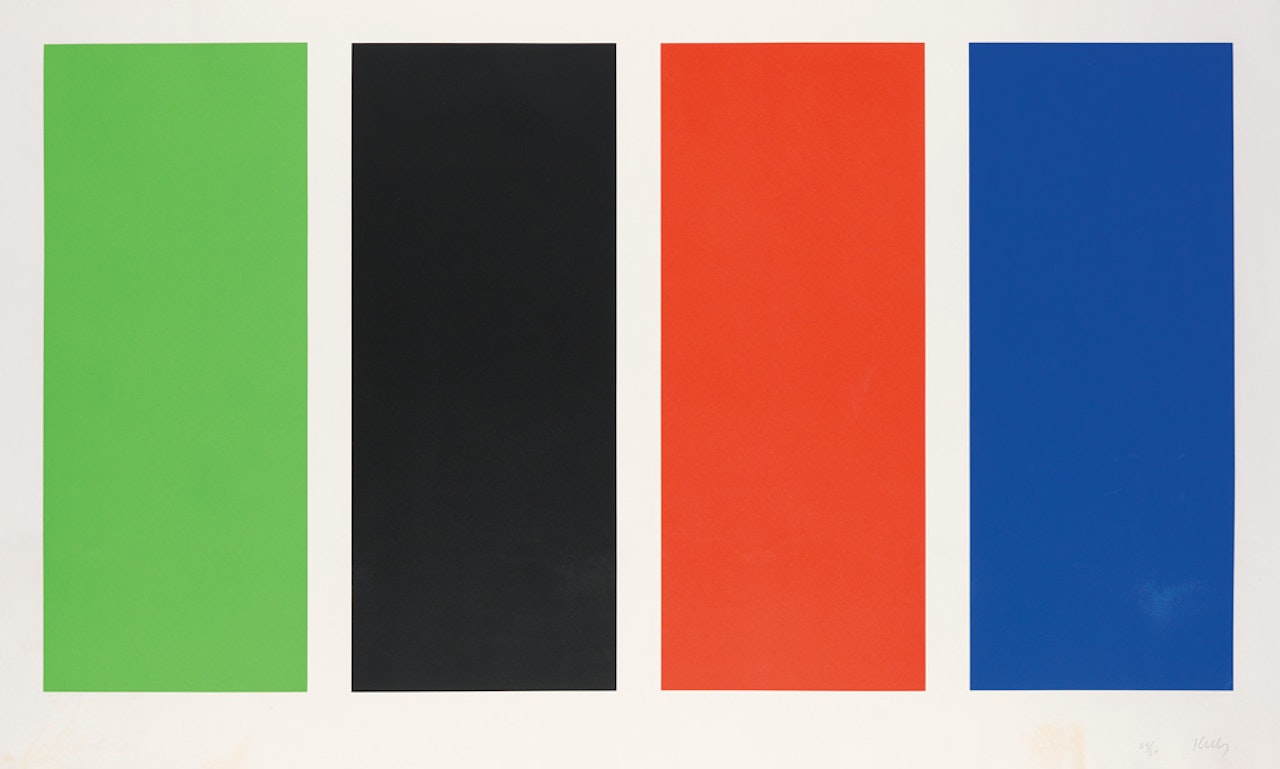 Four Panels by Ellsworth Kelly