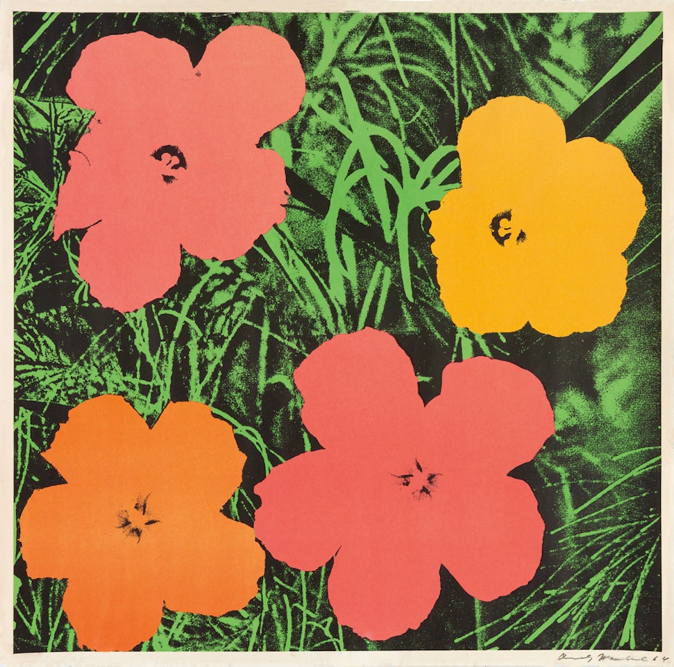 Flowers by Andy Warhol