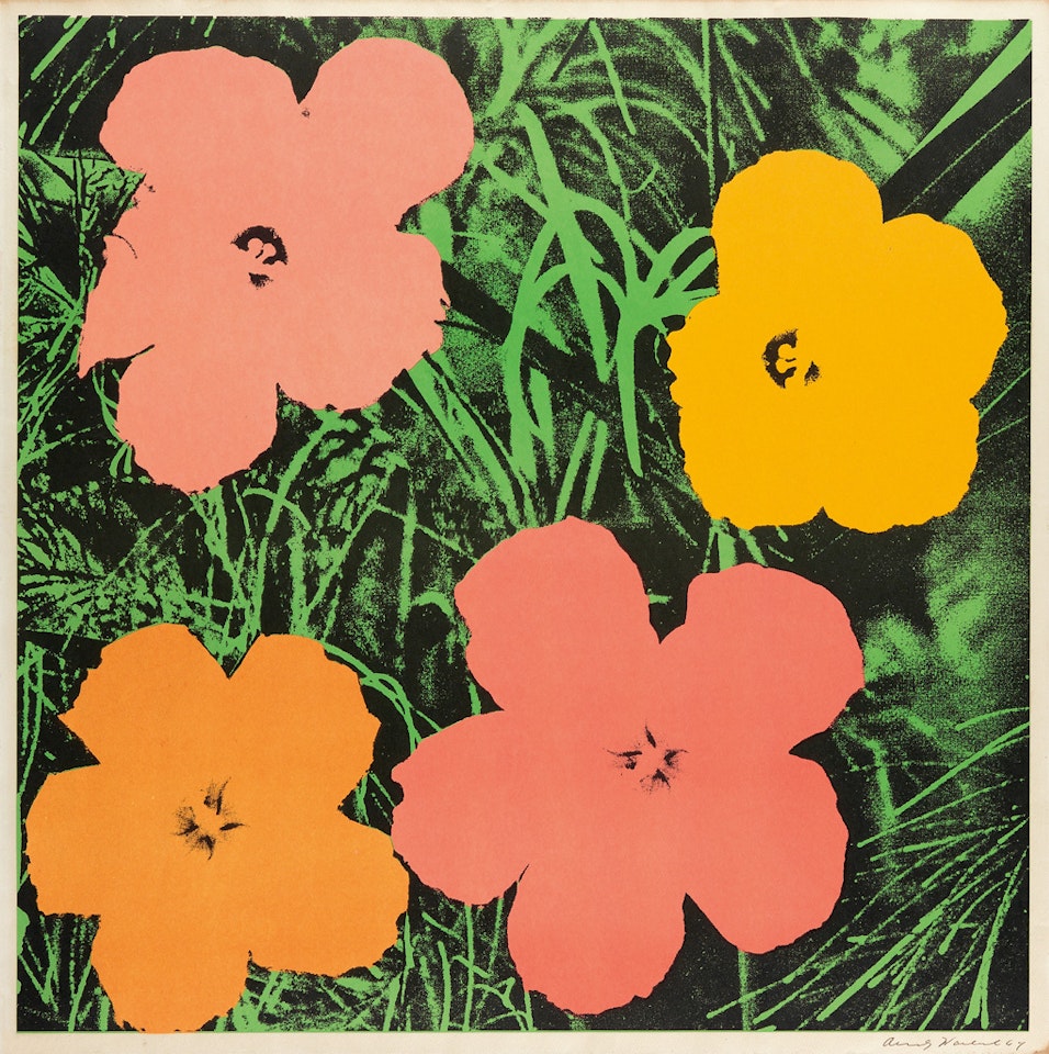 Flowers by Andy Warhol