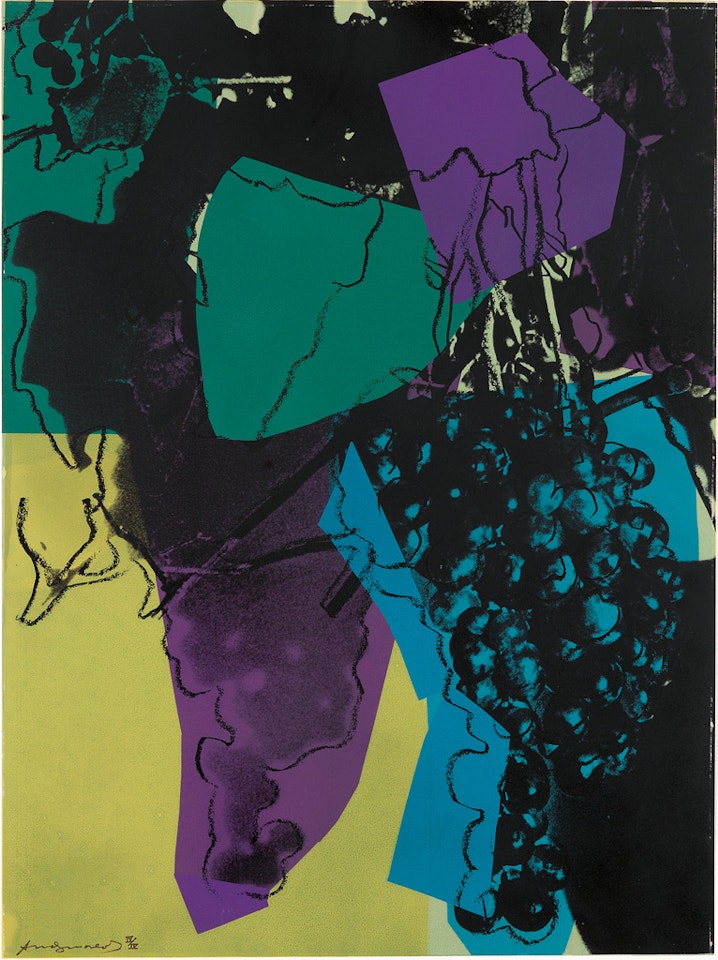 Grapes by Andy Warhol