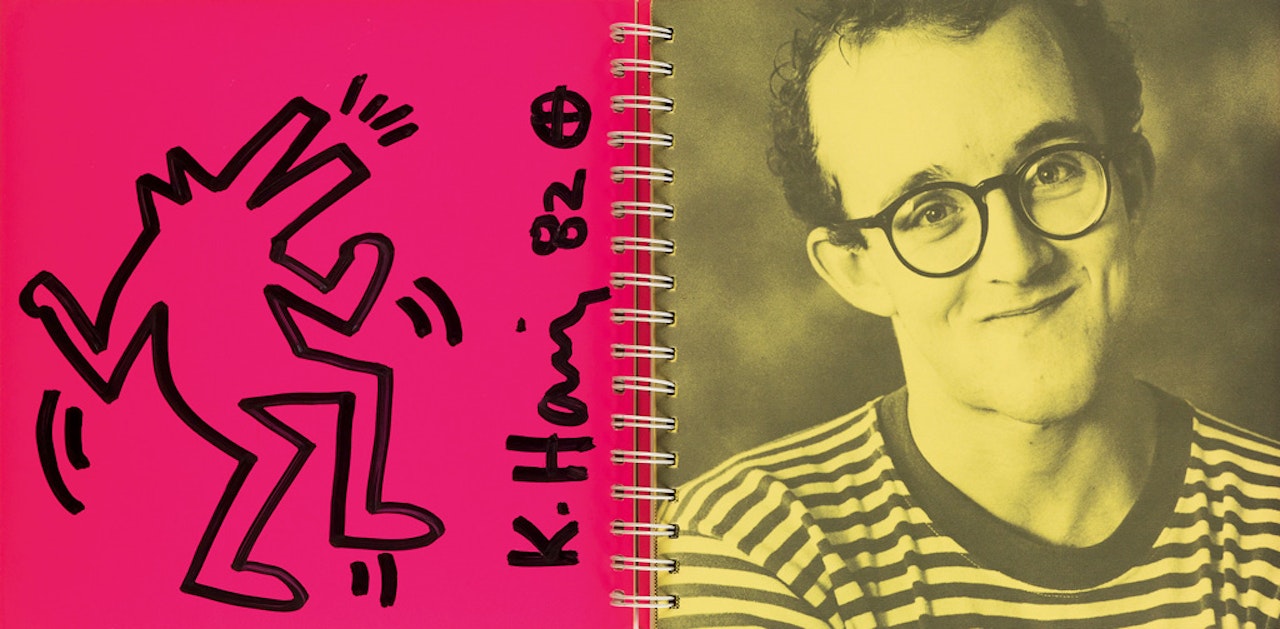 Dancing Dog by Keith Haring