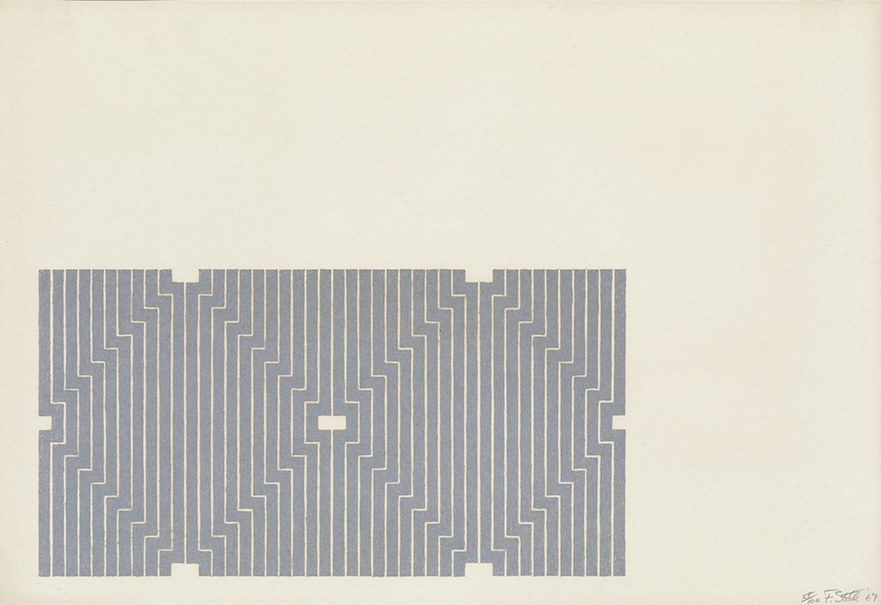 Casa Cornu (First Version) by Frank Stella