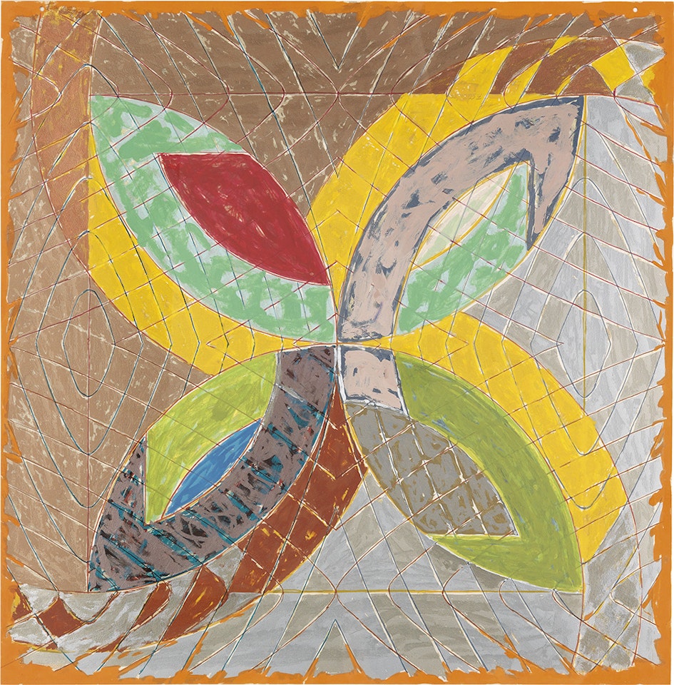 Polar Coordinates III by Frank Stella