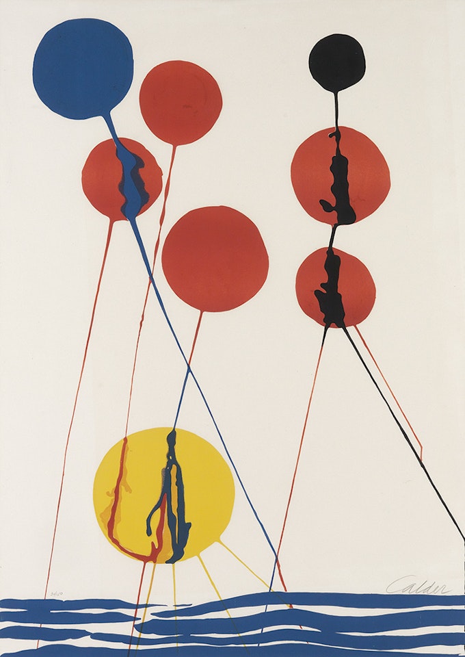 Seascape by Alexander Calder