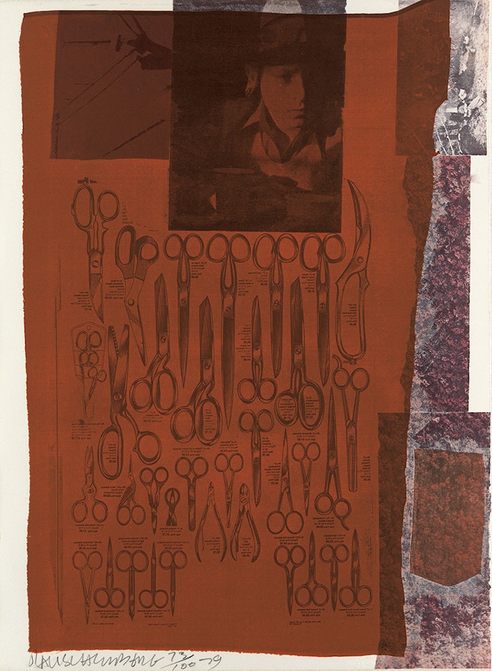 More Distant Visible Part of the Sea by Robert Rauschenberg