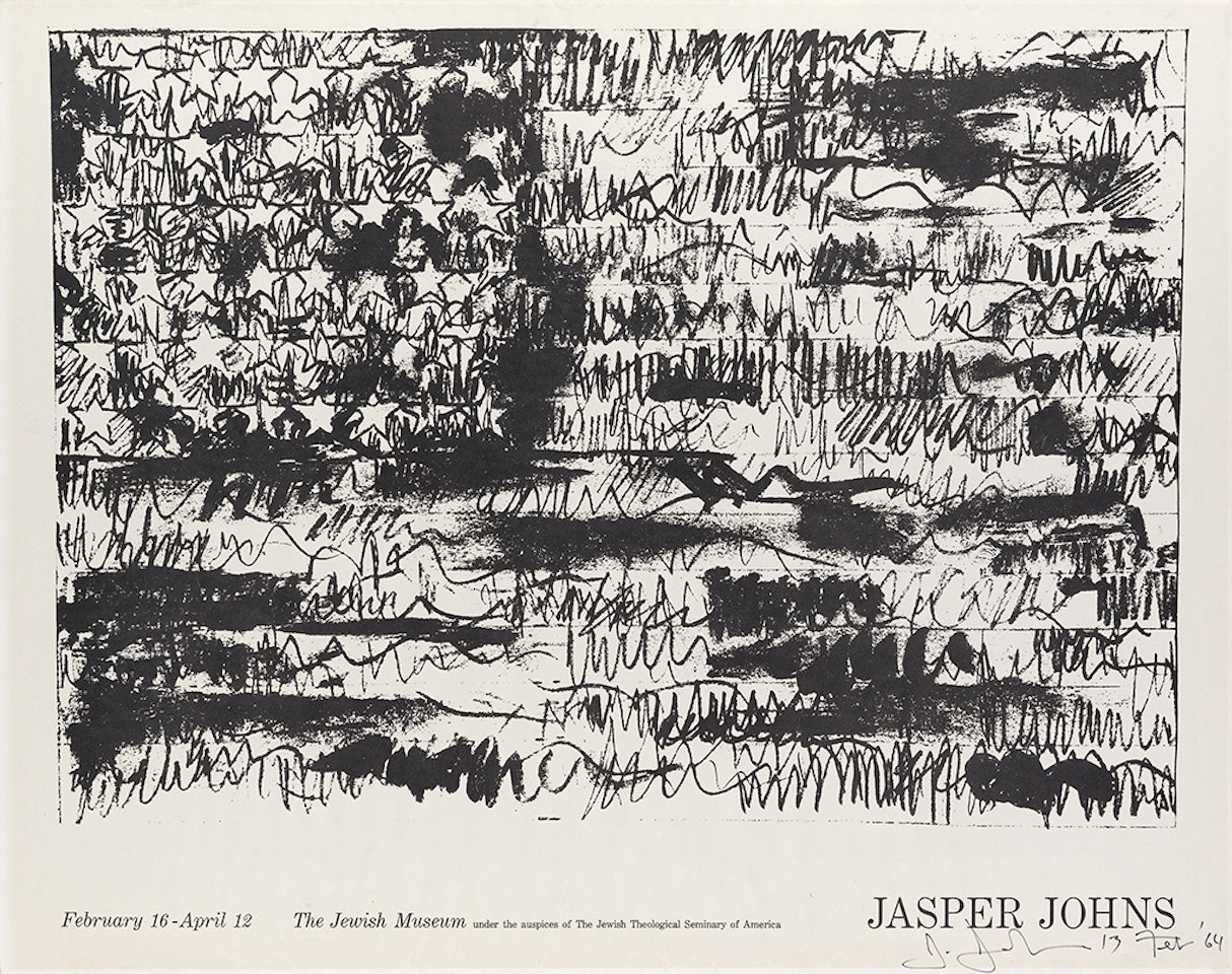 Flag. The Jewish Museum by Jasper Johns