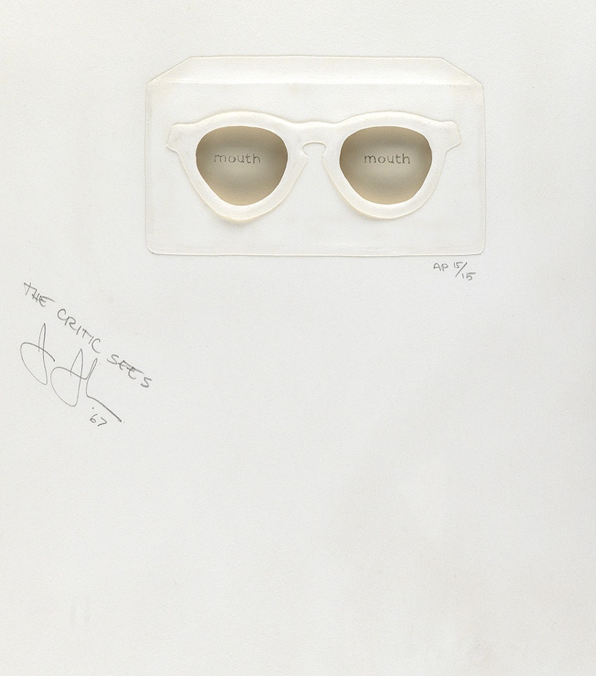The Critic Sees by Jasper Johns