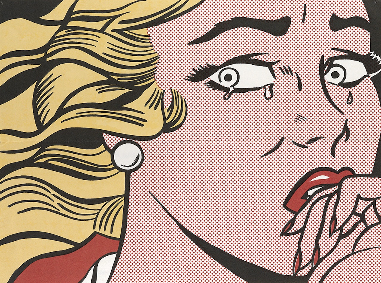 Crying Girl by Roy Lichtenstein