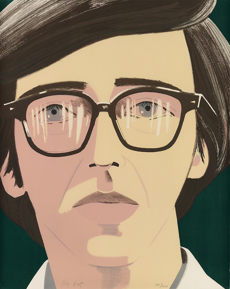 Portrait of a Poet: Kenneth Koch by Alex Katz