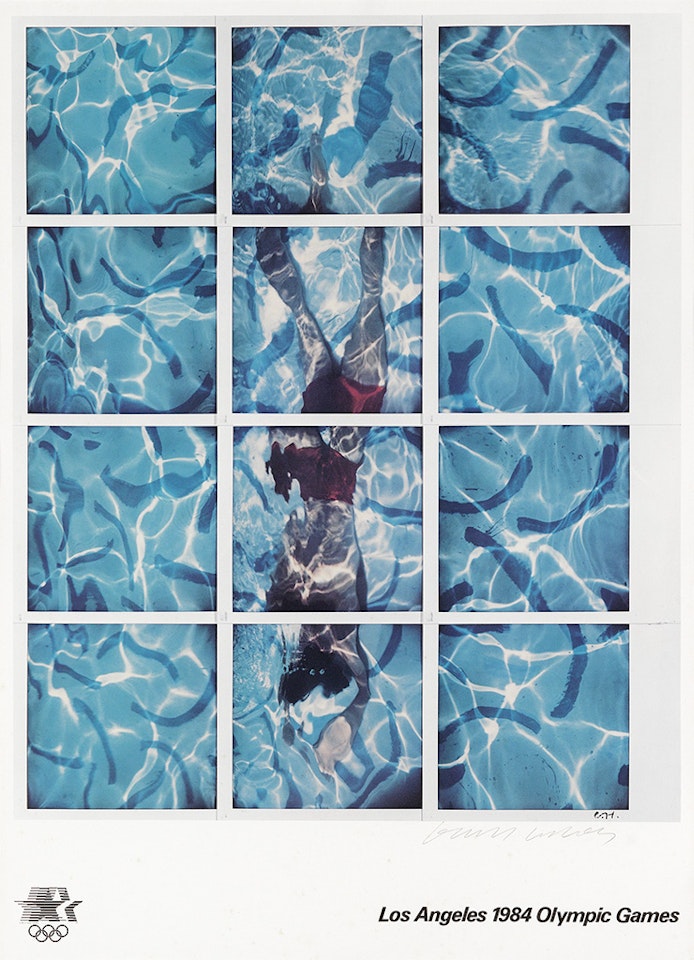 Los Angeles 1984 Olympics by David Hockney