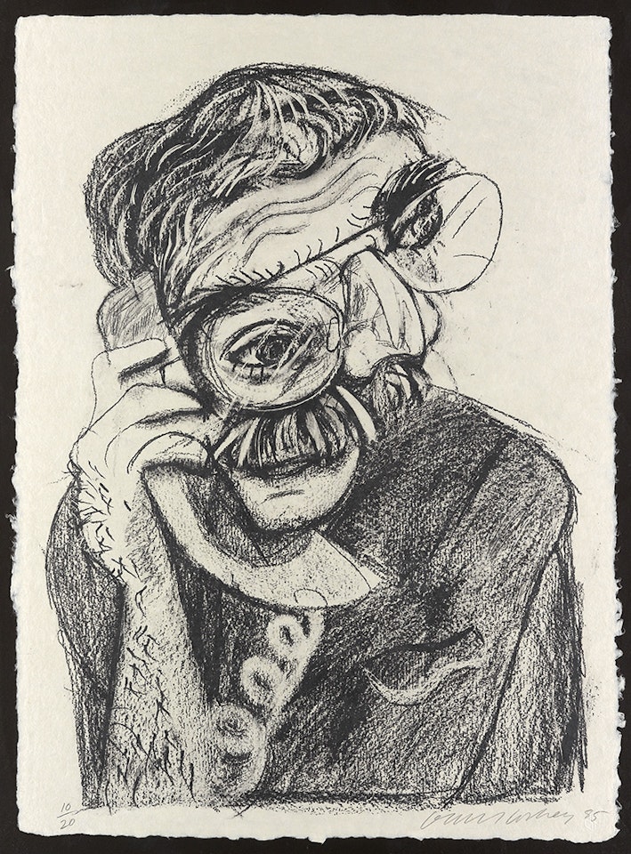 An Image of Ken by David Hockney
