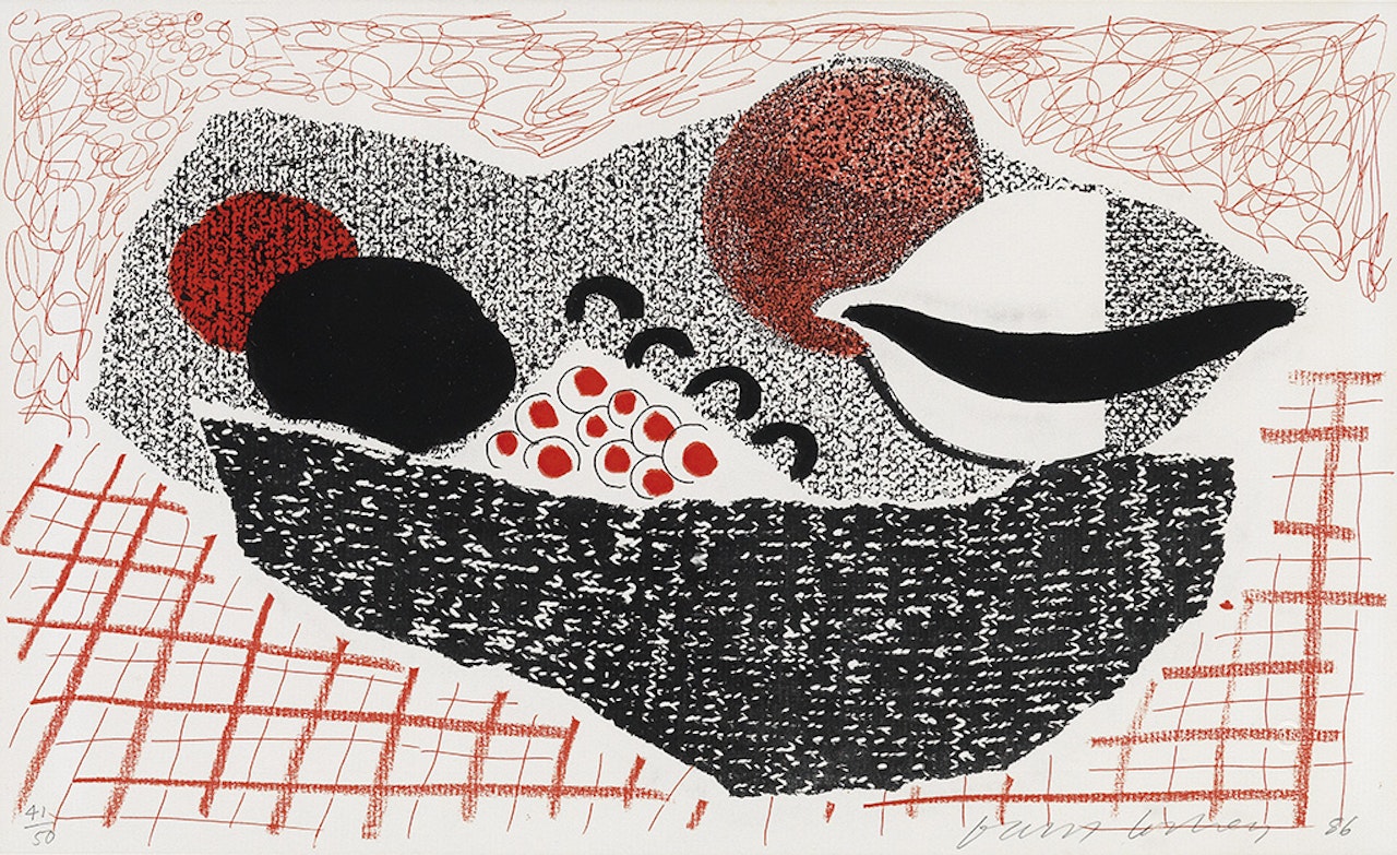 Lemons and Oranges by David Hockney