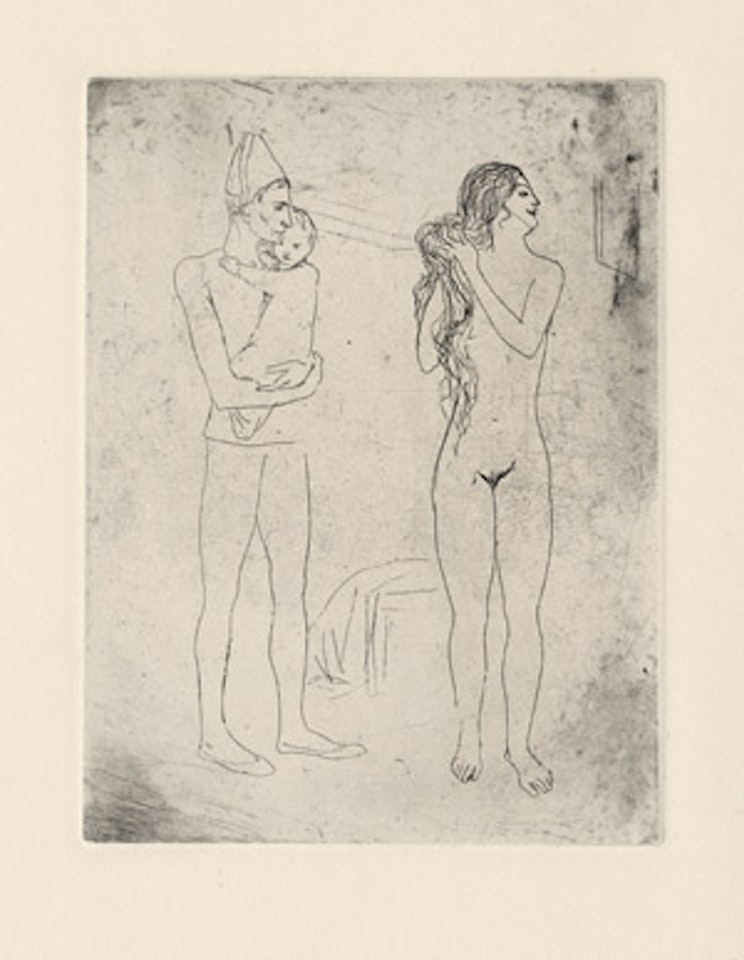 La toilette de la mère by Pablo Picasso