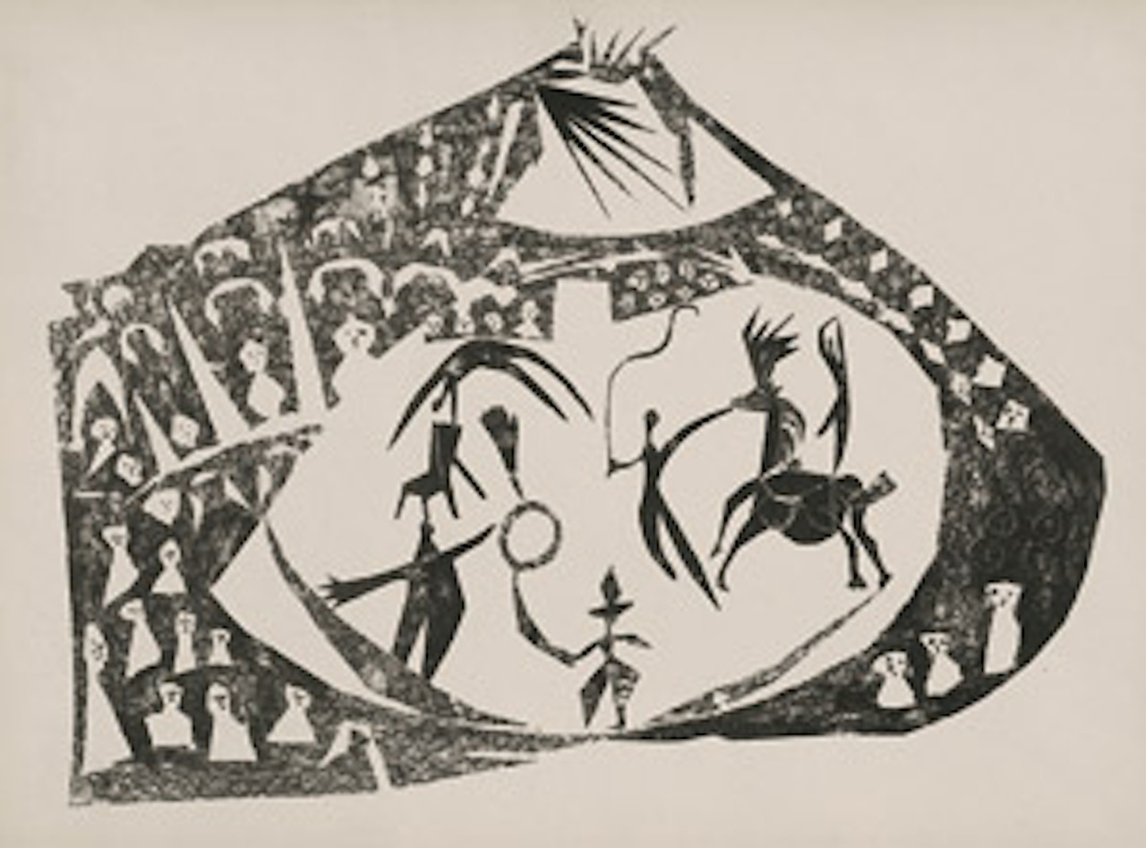 Le Cirque by Pablo Picasso
