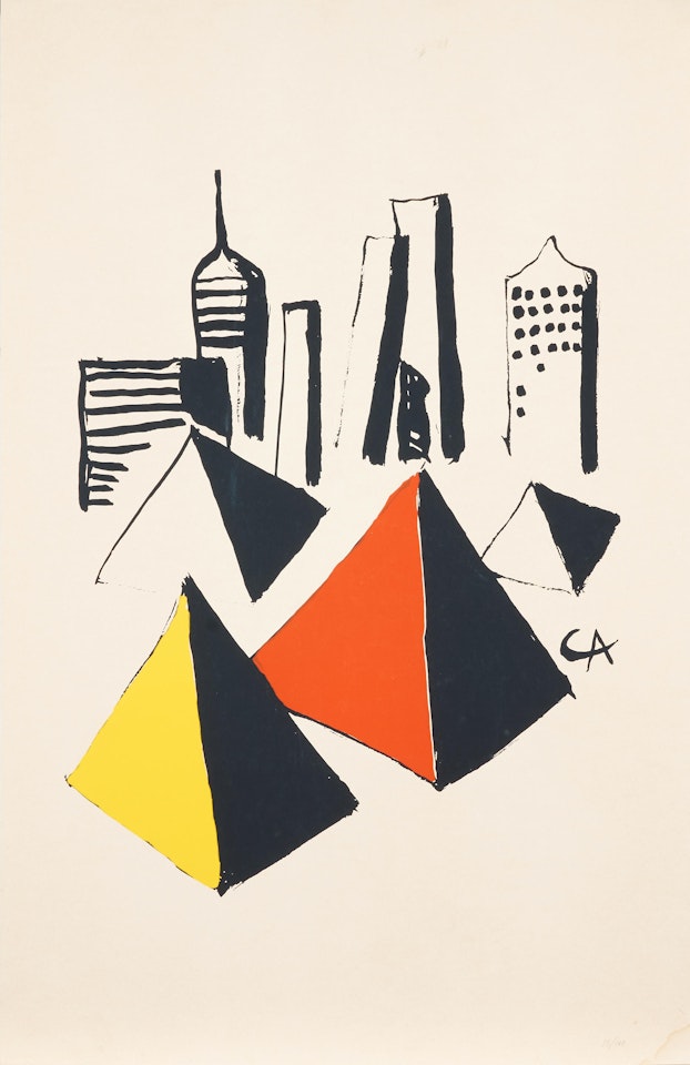 The Boston Society of Architects by Alexander Calder