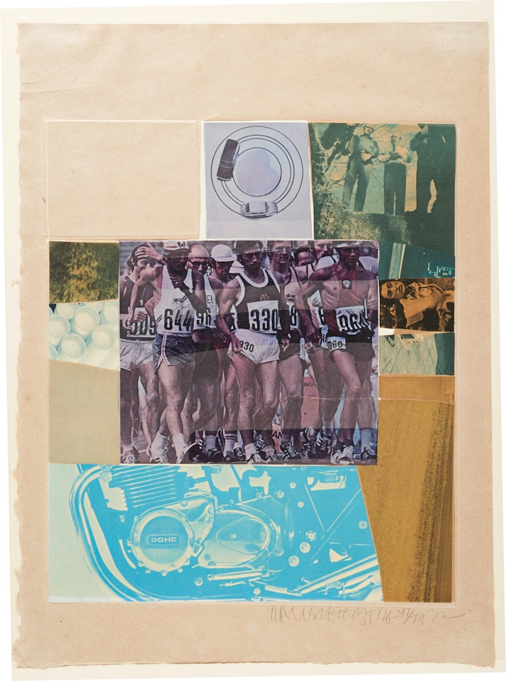 Horsefeathers Thirteen-VIII (Gemini G.E.L. 41.68) by Robert Rauschenberg