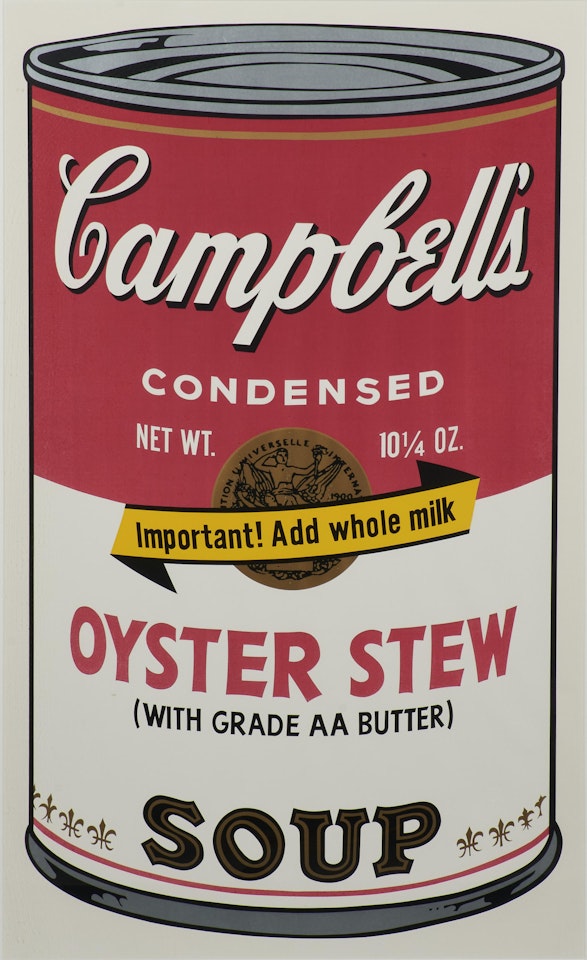 Oyster Stew, from Campbell"s Soup II (Feldman & Schellmann II.60) by Andy Warhol