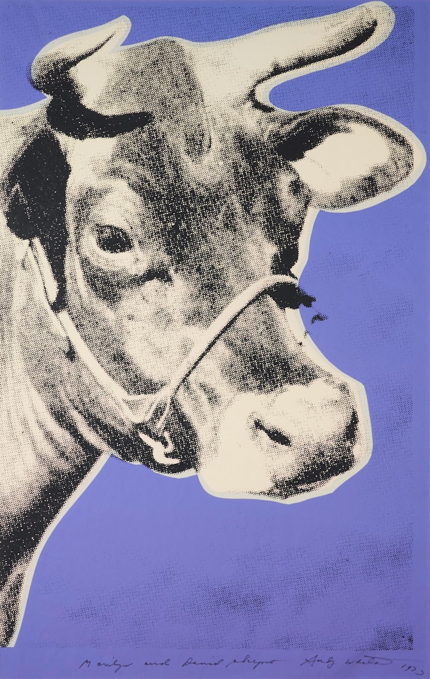 Cow (Feldman & Schellmann II.12A) by Andy Warhol