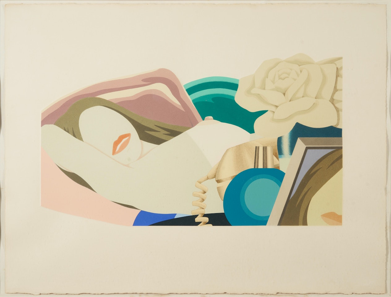 Nude with Rose by Tom Wesselmann
