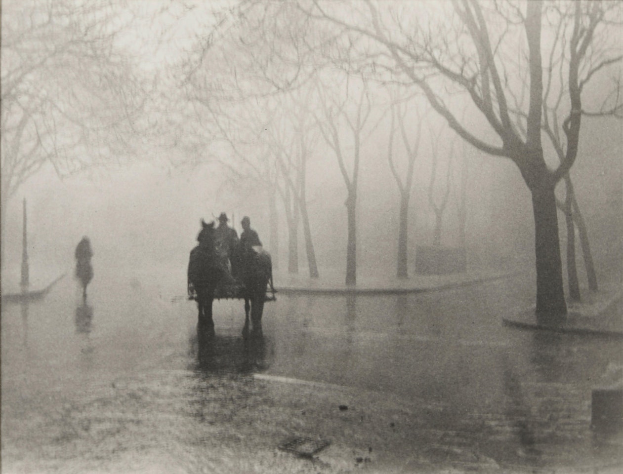 Hazy Day, Budapest by André Kertész