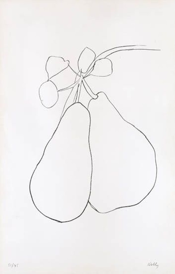 Pear II by Ellsworth Kelly