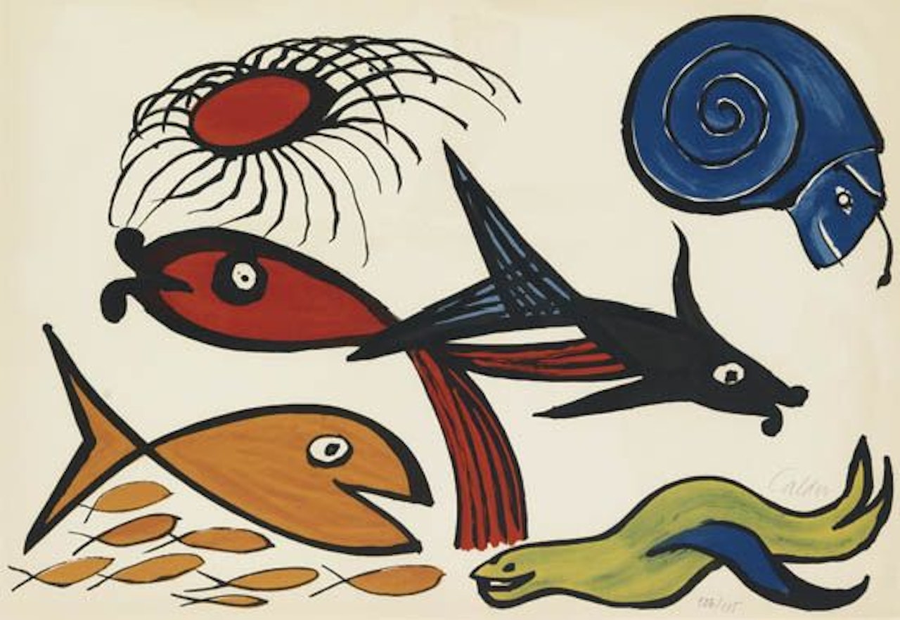 Sea Creatures by Alexander Calder