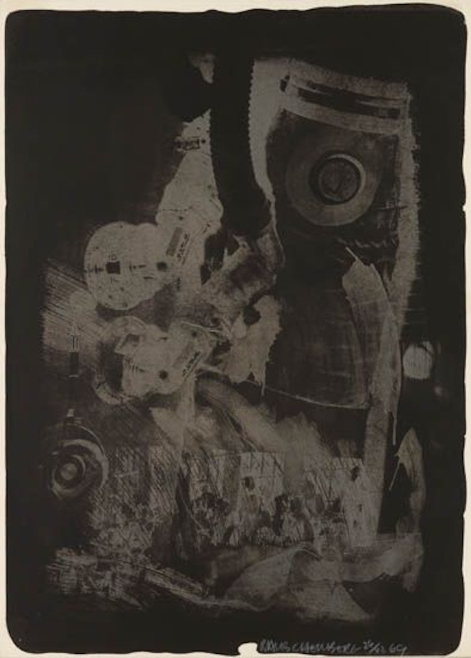 Earth Crust by Robert Rauschenberg