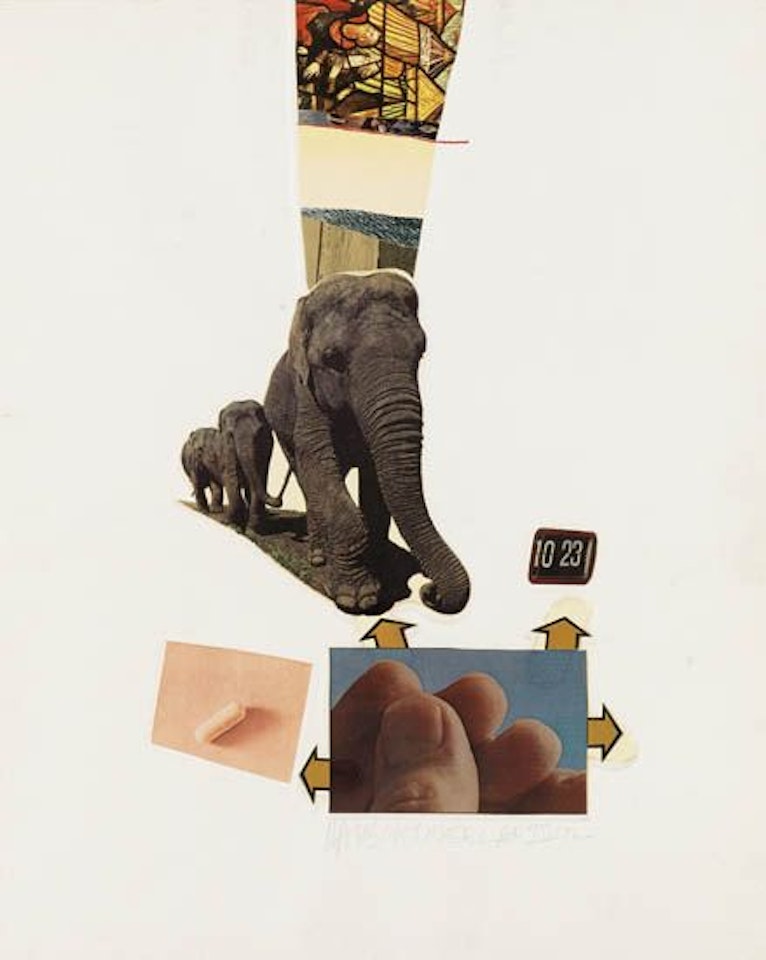 Horsefeathers Thirteen XV by Robert Rauschenberg