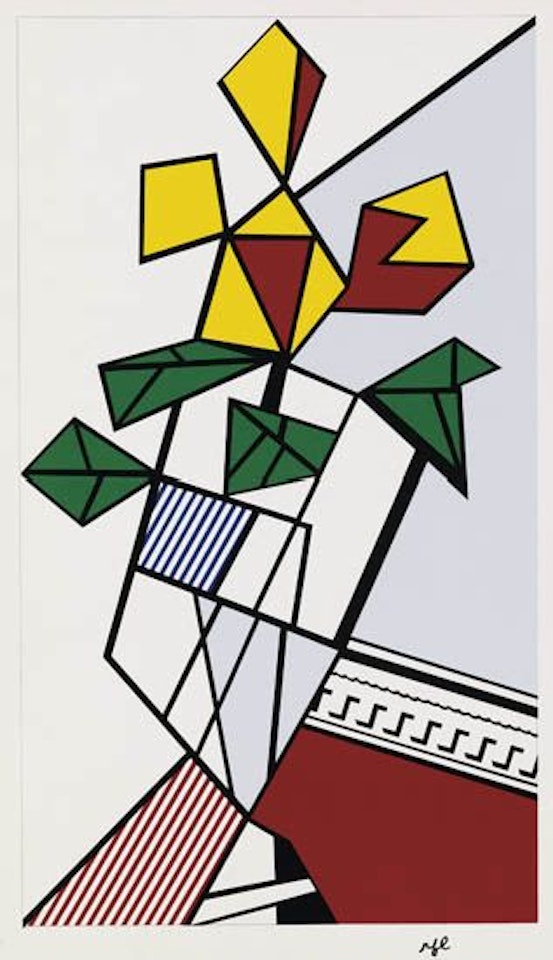 Flowers by Roy Lichtenstein