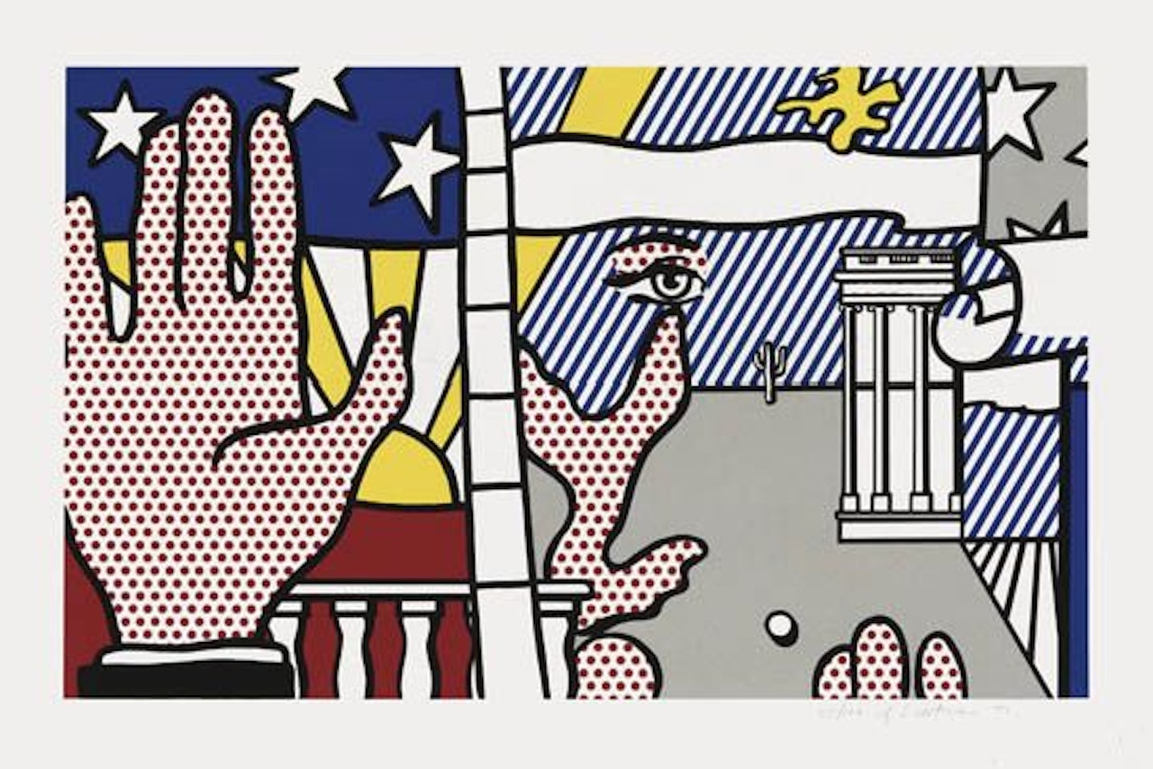 Inaugural Print by Roy Lichtenstein