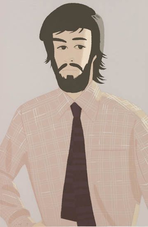 Plaid Shirt I and II by Alex Katz